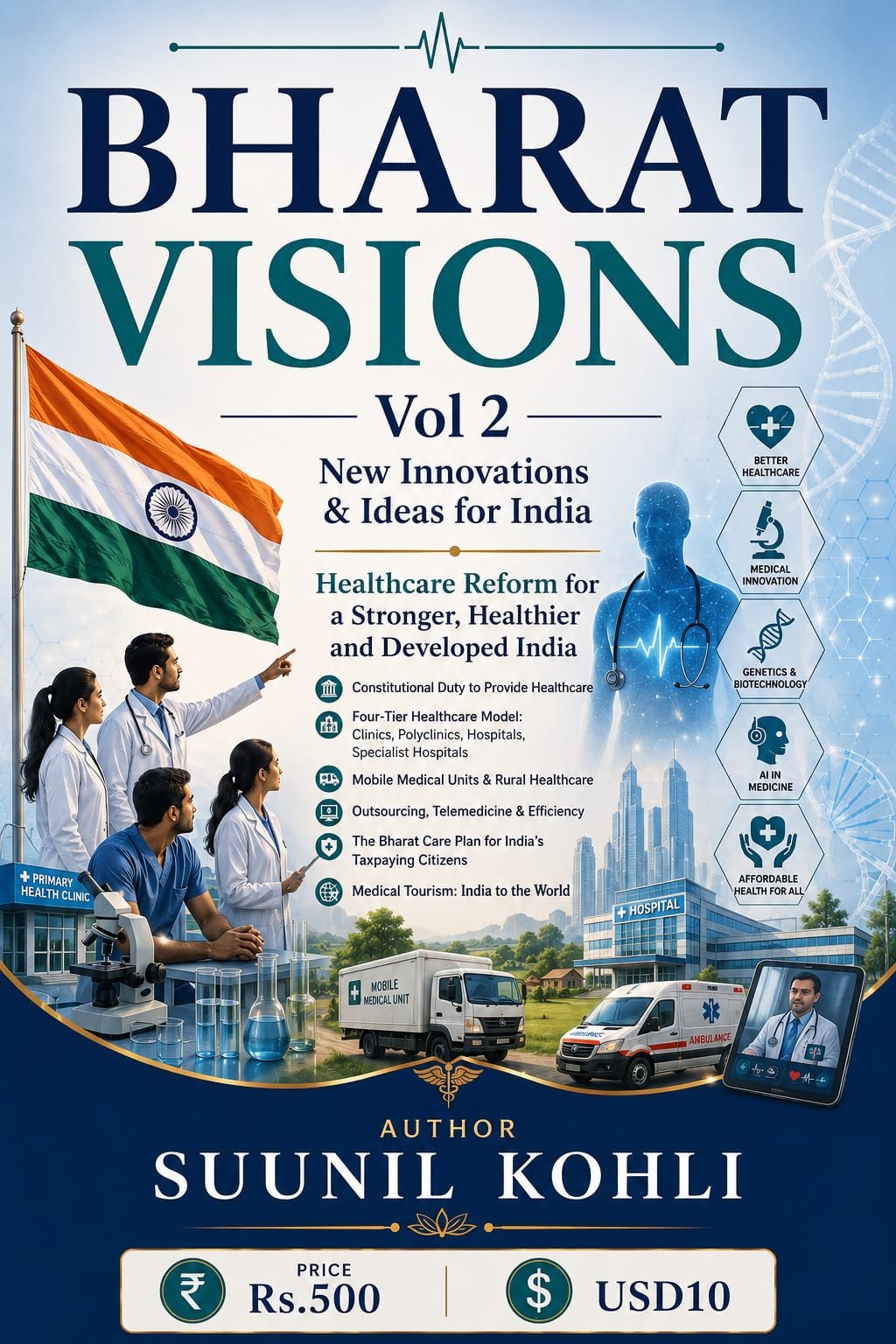 Bharat Visions featured book cover